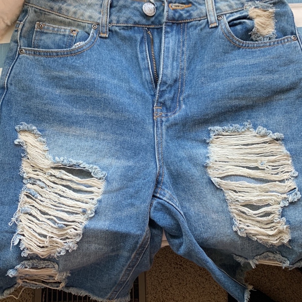 Hot Kiss High Rise Bermuda Shorts